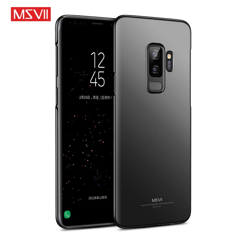

MSVII Phone Cases for Samsung S9 Case Cover for Galaxy S9 Plus Case Luxury Cover Matte Ultra Slim 360 Full Protection Back Cover