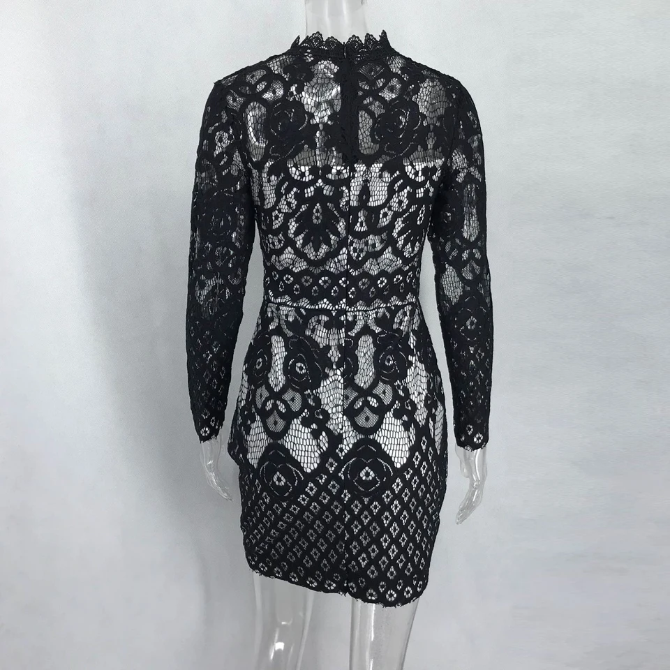 Black Lace  Dress (7)