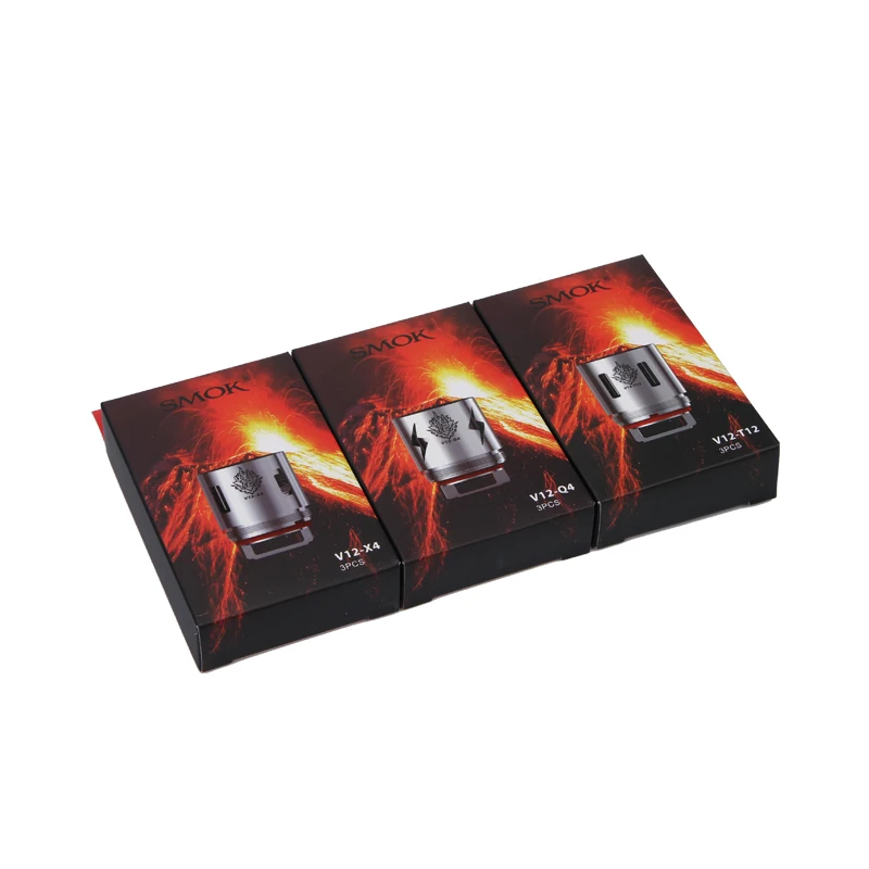 Оригинальный испаритель SMOK TFV12 3 шт./лот катушка в виде зверя с процессором T6 Q4 X4 T14