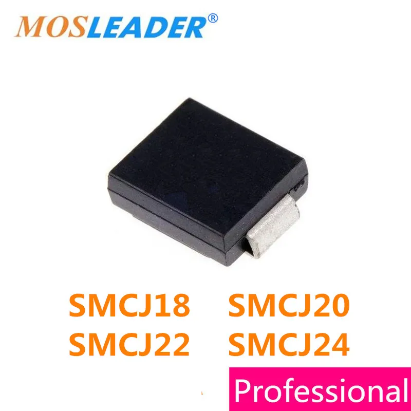 

850PCS SMC DO214AB SMCJ18 SMCJ20 SMCJ22 SMCJ24 SMCJ18A SMCJ20A SMCJ22A SMCJ24A SMCJ18CA SMCJ20CA SMCJ22CA SMCJ24CA