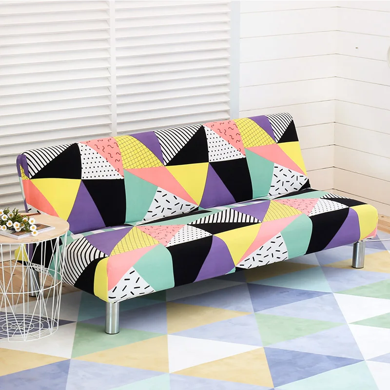 Чехол для дивана без подлокотников плотный обёрточная Крышка для дивана высокая эластичность легко загружать и выгружать для гостиной мягкие чехлы для мебели много стилей - Цвет: GLJJ-WFSSFT-WYLB