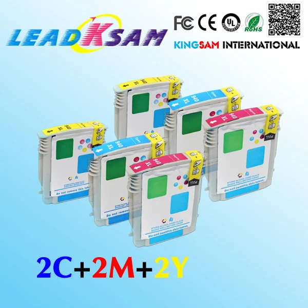 6x совместимые картриджи для hp940 940xl Officejet Pro 8000 8500 8500A|ink cartridge|compatible ink cartridgecompatible