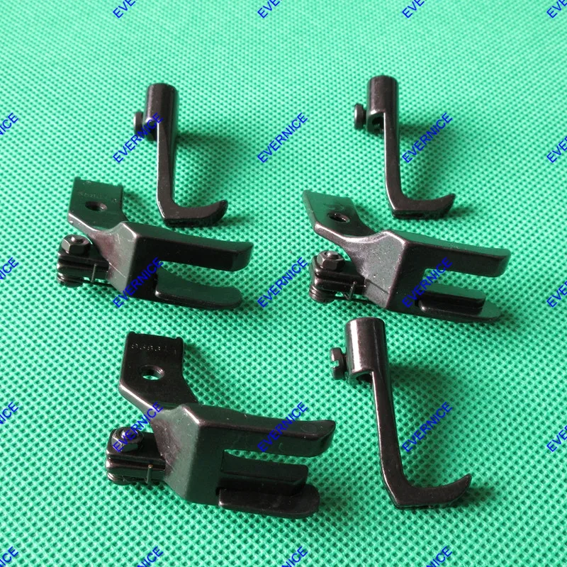 3 комплекта/размеры TOPSTITCH Лапка для швейной машинки W/EDGE GUIDE# S585-3 1/8, 3/16, 1/4