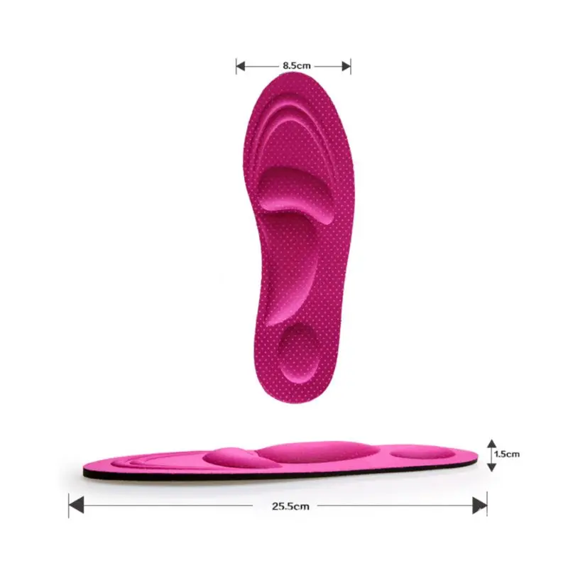 1 Pair Summer 4D High Heel Women Insole Breathable Deodorant Sweat Thickening Massage Shock Absorber Sports Insoles 1 Pair Summer 4D High Heel Women Insole Breathable Deodorant Sweat Thickening Massage Shock Absorber Sports Insoles