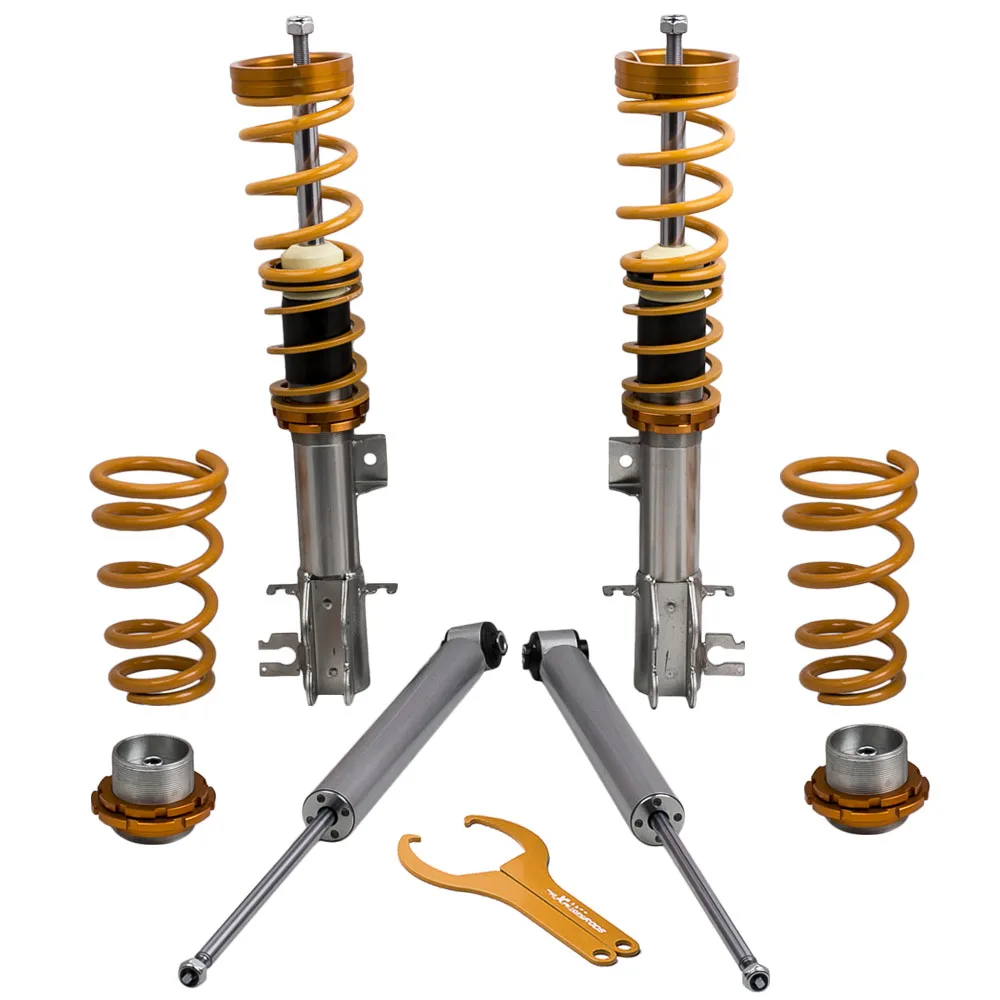 

Coilover Kit for Fiat Grande Punto Abarth 2007 2008 2009 2010 Ajustable Coilovers Suspension Spring Shock Asorbers Strut
