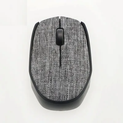 USB тканевая игровая мышь, беспроводная, 2,4 г, мыши для ноутбука, ноутбука, Мягкая тканевая крышка, PC мышь, компьютер для работы дома, Mause Gamer - Цвет: Grey color