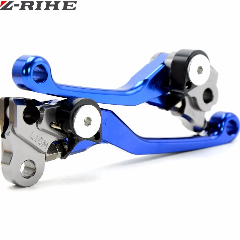 Поворотный складной рычаг тормоза сцепления CNC для внедорожника YAMAHA YZ/YZF 250 EXC 450
