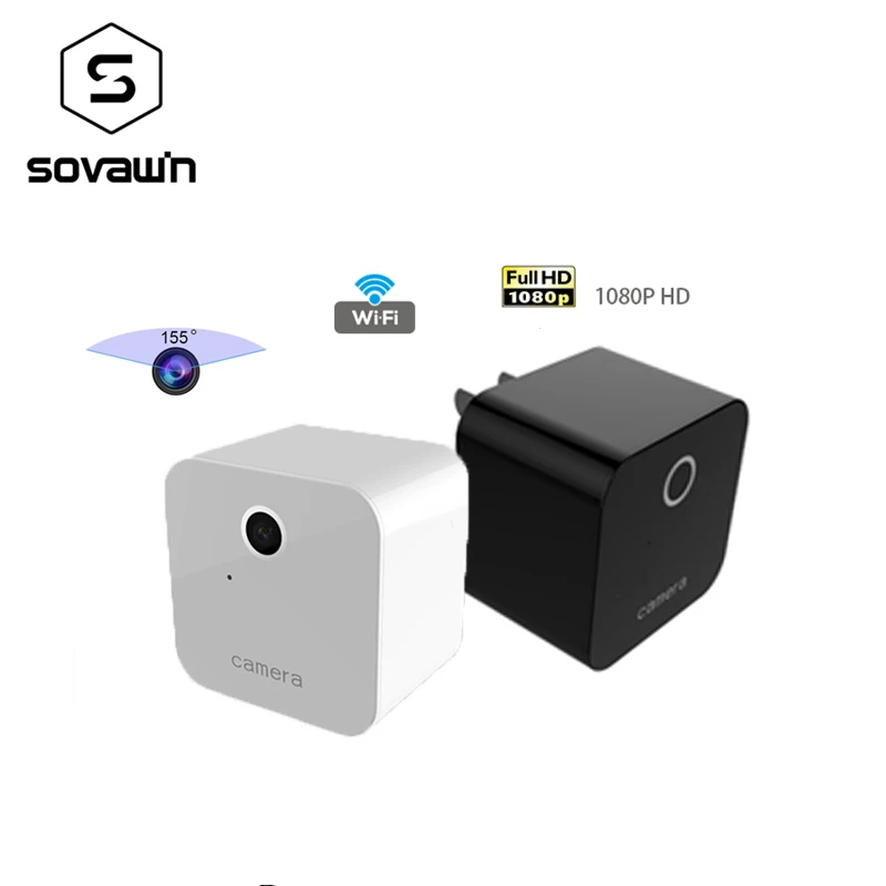 

SOVAWIN Mini Camcorders Cmos Video Camera Wifi Full Hd Wireless Micro Camera 1080p Night Vision Motion Sensor for Smart Phone