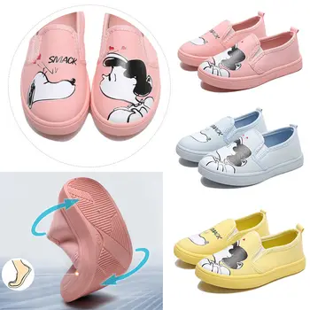 

2018 HOT Boys Girls Soft Casual Shoes Infant Kids Flats Princess Lace up Sneakers Toddler Babys Canvas Cute Pattern Shoes