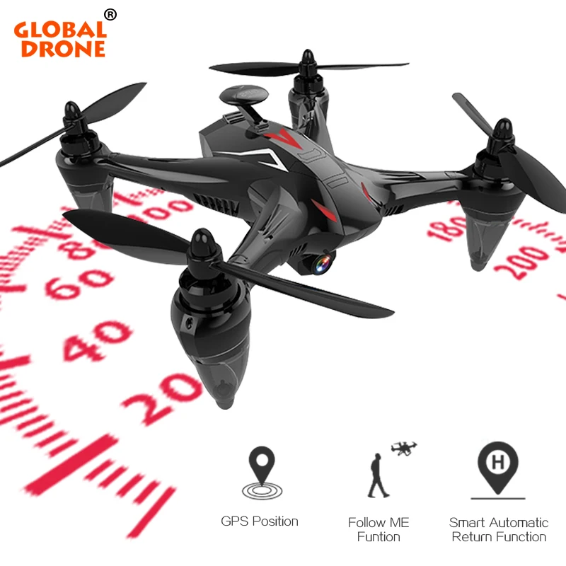 

Global Drone GW198 GPS Quadcopter with Camera HD Long Time Fly FPV Remote Control Camera Drones RTF Wifi Follow Me Quadrocopter