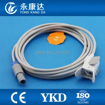 

2pcs/pack YKD PM9000 PM9100 9200 Pediatric Finger Clip spo2 sensor,6pin 40 degree