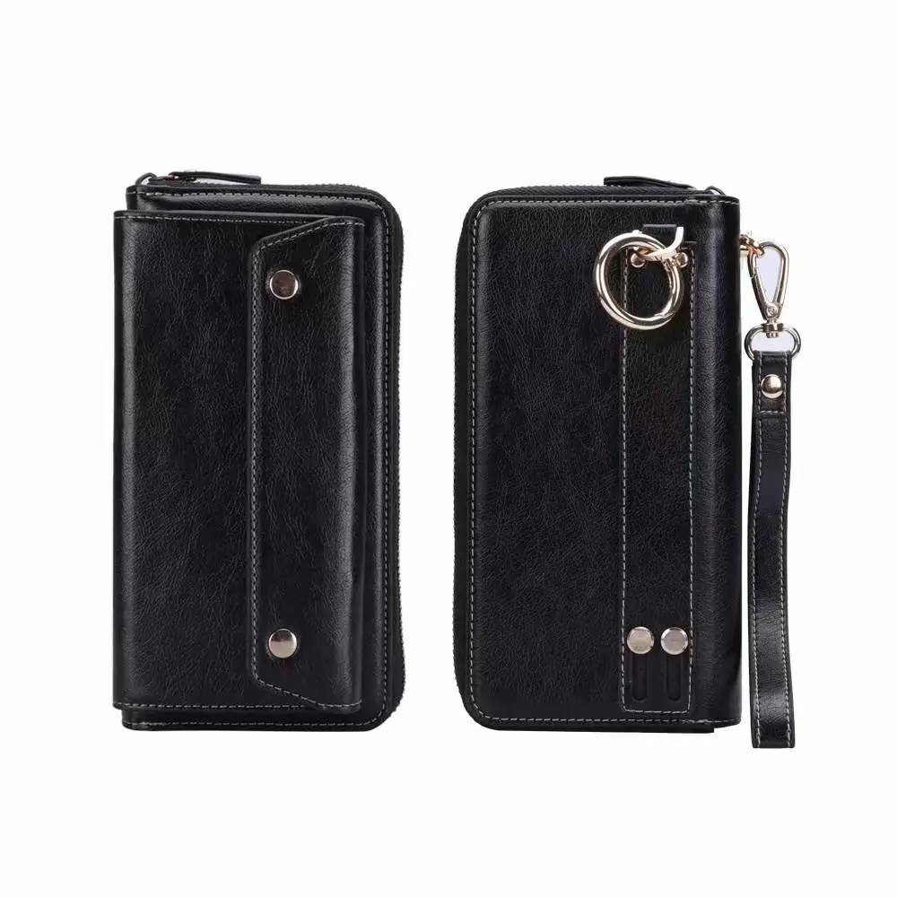 

Finger Ring Belt Hand Strap PU Wallet Mobile Phone Case Pouch For iPhone XR/XS Max,Cubot X18 Plus/P20/Power/Nova/J3 Pro