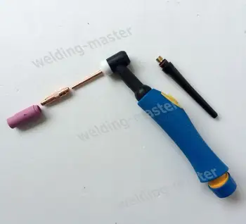 

Euro style WP26 SR 26 TIG Welding Torch Head Body 200Amp Air Cooled bule color
