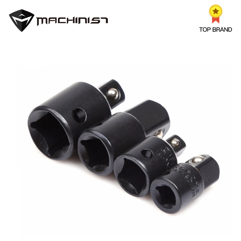 

4pcs 1/4 3/8 1/2 Ratchet Socket Wrench Socket Adapter Spanner Set Converter Drive Reducer Air Impact Craftsman Hand Tool Sets