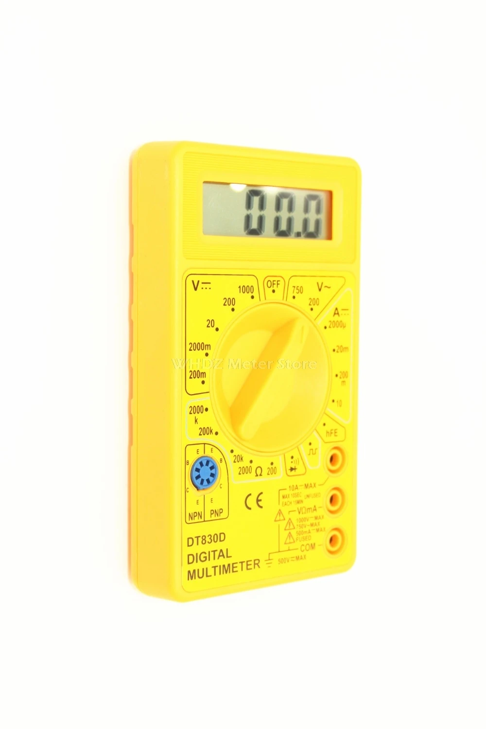 Цифровой мини мультиметр WHDZ DT 830D измеритель напряжения и сопротивления с