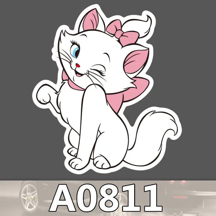 

Bevle A0811 Tom and Jerry Waterproof Sticker Notebook Phone Laptop Cartoon Decal Fridge Car Graffiti Sticker