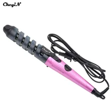 CkeyiN Электрический Керамический спиральный щипцы для завивки палочка локон стайлер профессиональные щипцы для завивки волос HS10Z 21