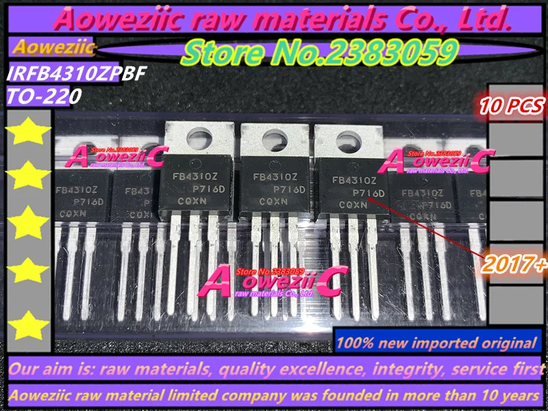 

100%new imported original IRFB4310ZPBF IRFB4310Z B4310Z TO-220 IRFS4310TRLPBF IRFS4310 IRFS4310ZTRLPBF IRFS4310Z FS4310Z TO-263