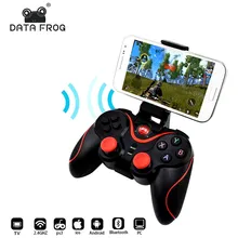 Data Frog Wireless Bluetooth Gamepad Game Controller For Iphone IOS Android Smart Phone For PS3 PC Laptop Gaming Remote Control