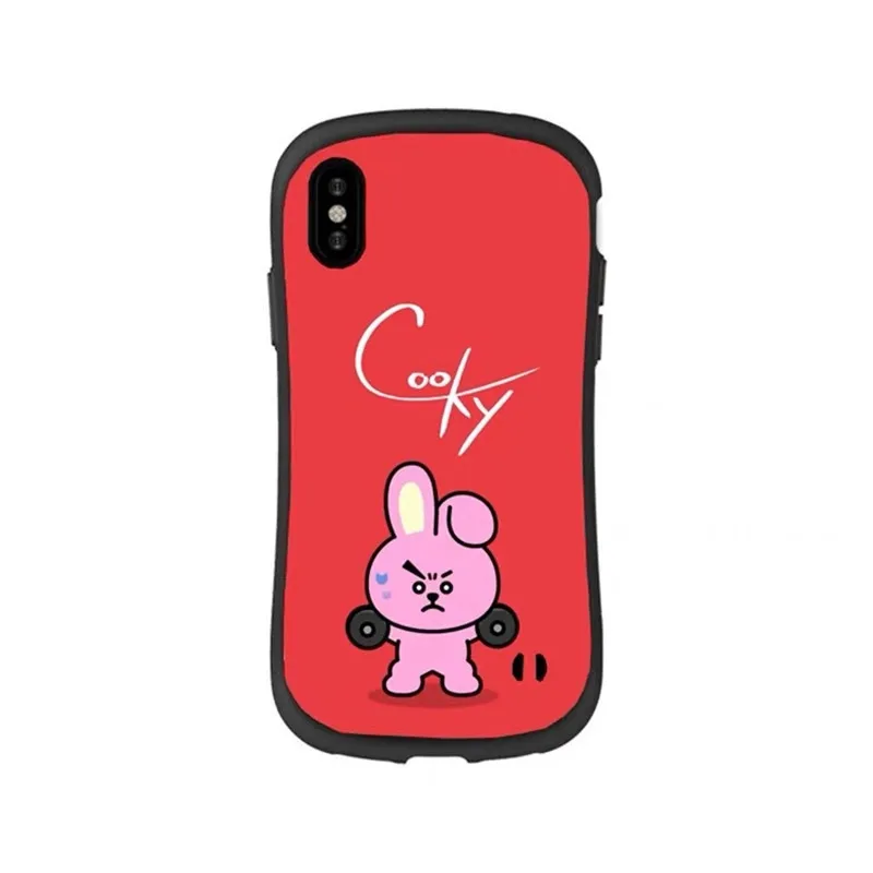 

Q UNCLE Phone Case For iPhone 7 8 Plus XS Max XR Cartoon Cases For iPhone X 8 7 6 6S Plus Soft TPU Cover