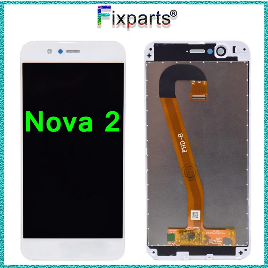 5.0'' 1920x1080 Display For HUAWEI Nova 2 LCD Display Touch Screen Digitizer with frame for Huawei Nova 2 LCD PIC-AL00 PIC-TL00 (1)
