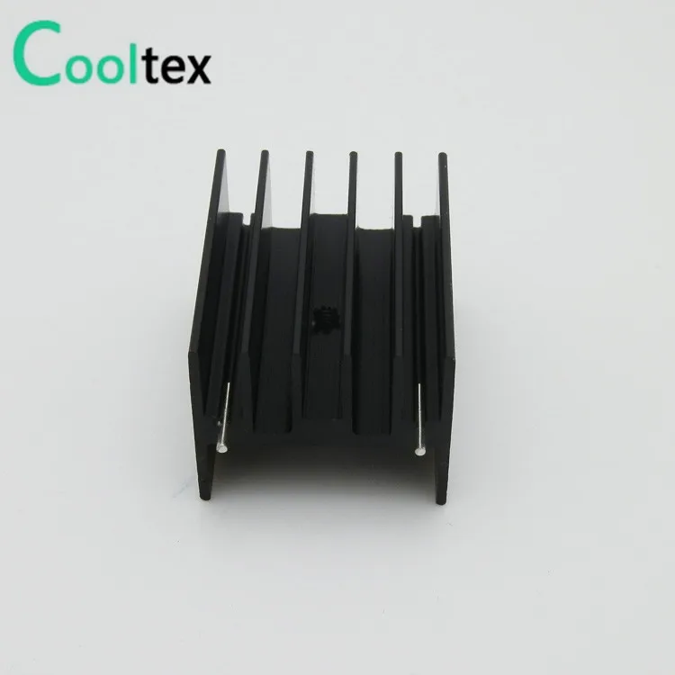 50 шт./лот 40x30 3x25 мм TO220 TO 220 Радиатор для L298N LM7805|heat sink radiator|heat sinkheatsink heat |