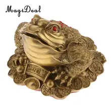 Классический фэн-шуй деньги Фортуна богатство китайский для лягушки жаба монета настольные украшения счастливые подарки