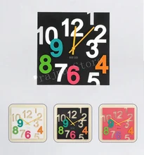 Digital font b Wall b font font b Clock b font Modern Design 3D Large Decorative