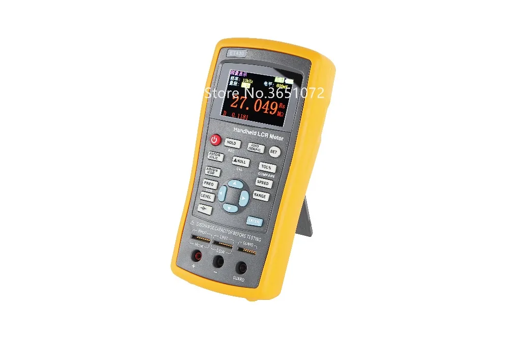 ET430B LCR Meter Handheld Type Cheap Price ESR Meter in Capacitance Meters from Tools on