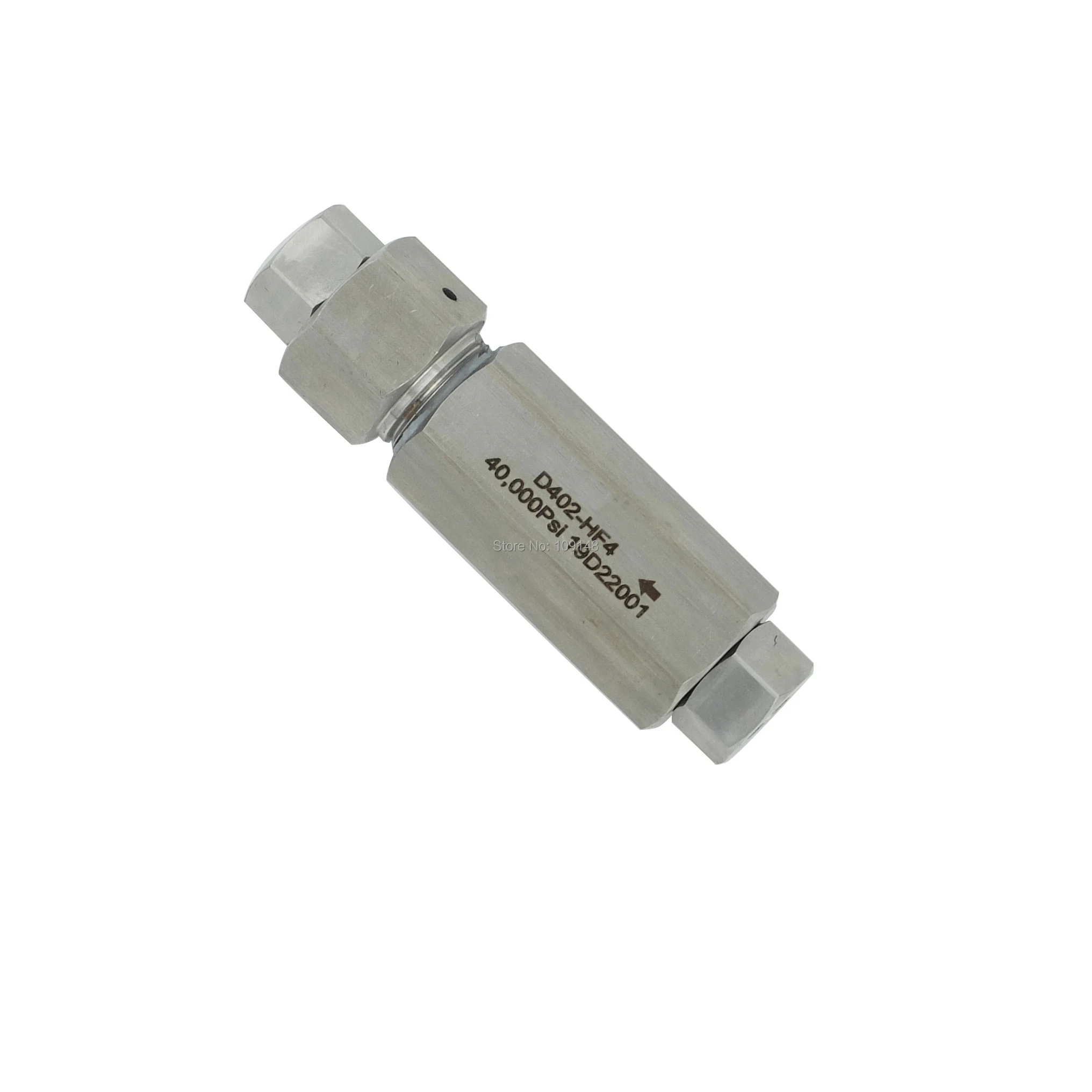 

Free shipping Wellness Model : D403-HF6 40000 PSI ultra high pressure stainless steel ball check valves for Liquid /Gas
