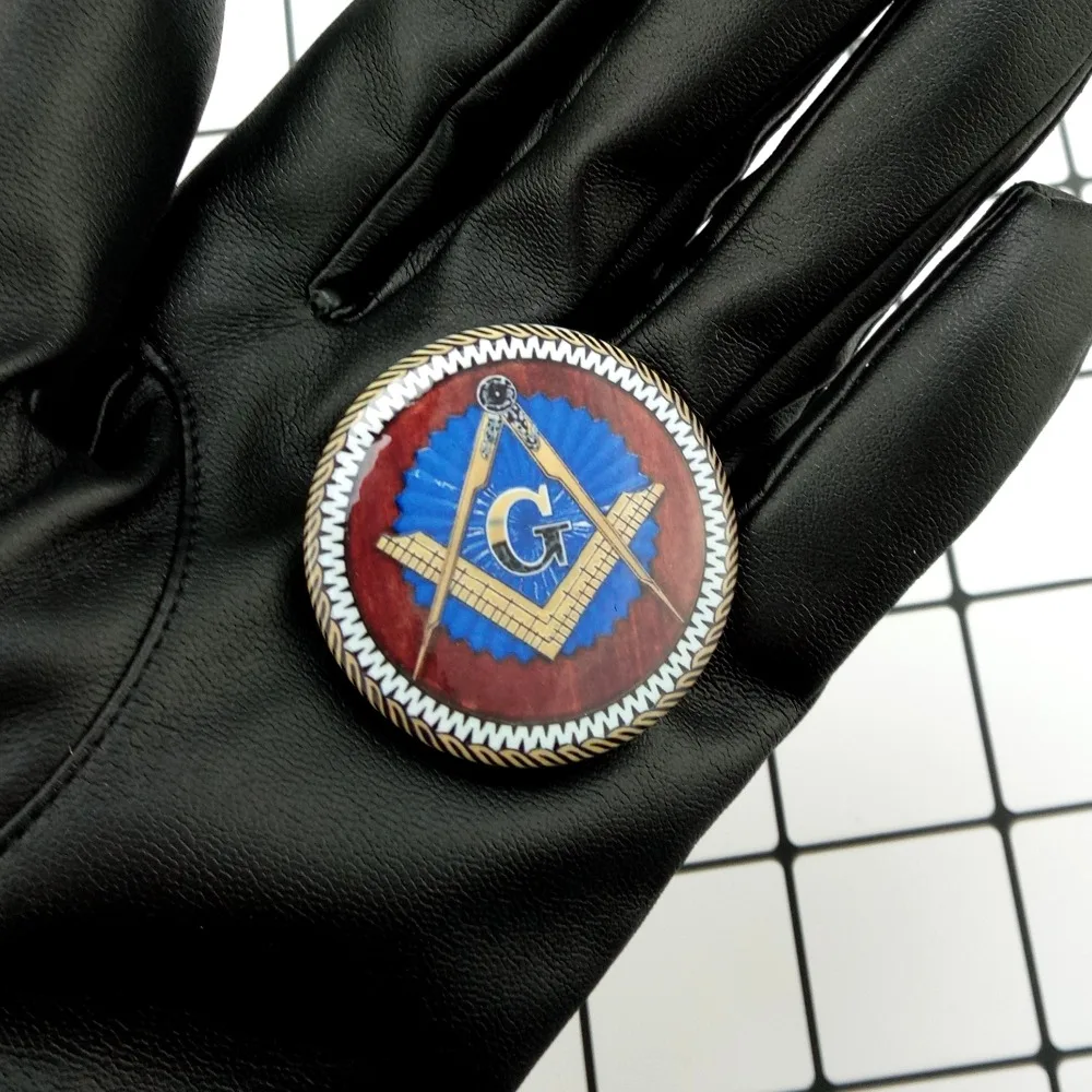 Металлические броши Freemason высшего качества значки Мейсон европейские масонские