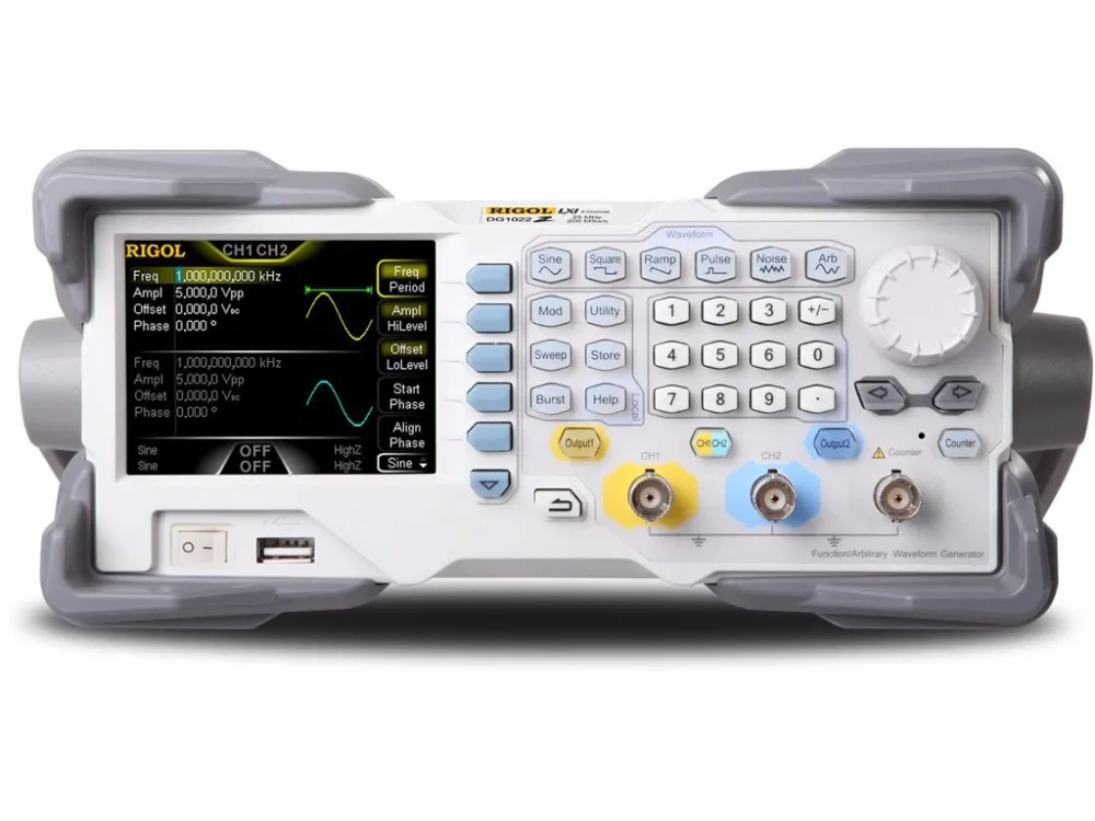 

Rigol DG1022Z 25 MHz Arbitrary Function Generator with Second Channel