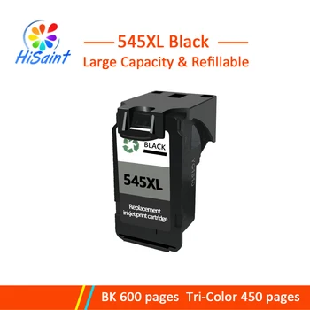 

Hisaint 1pc Reillable 545 XL Compatible Ink Cartridge for Canon MG2400 MG2450 IP2800 IP2850