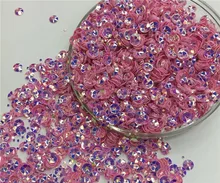 Free shipping 30g(2000pcs)wholesale 4mm Deep Cup Golden platting Pink color loose sequins Paillettes sewing Wedding craft DIY Free shipping 30g(2000pcs)wholesale 4mm Deep Cup Golden platting Pink color loose sequins Paillettes sewing Wedding craft DIY