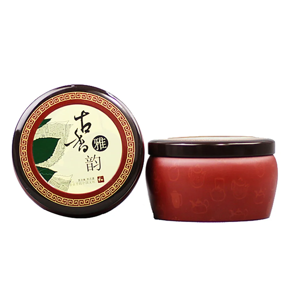 Xin Jia Yi для упаковки чая коробки круглое косметическое мыло продукты пряный кофе пищевой мини-посылка герметичные жестяные банки подарочные коробки