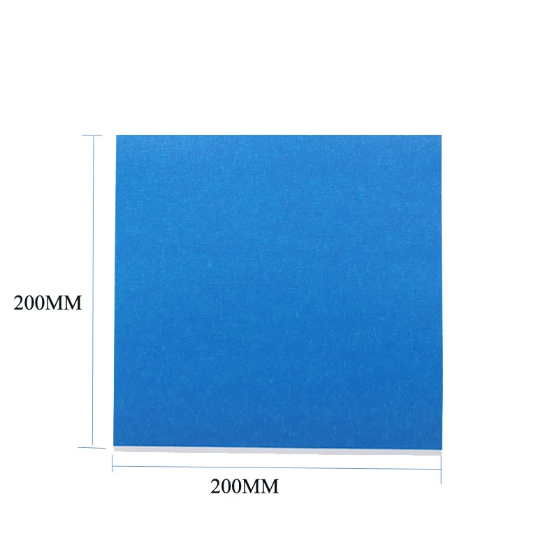Blue Frosted Heated bed 200x200mm