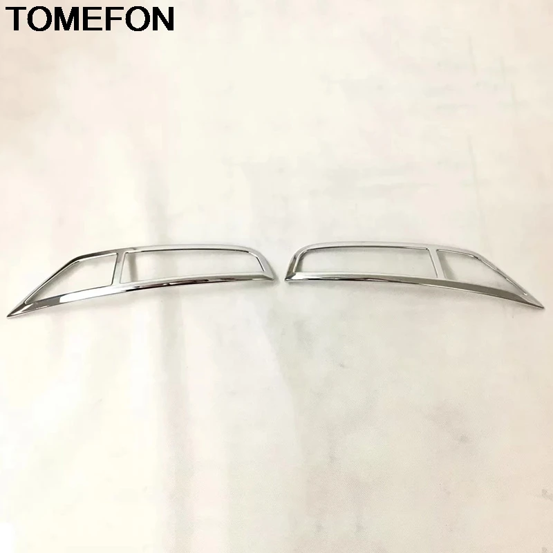 

TOMEFON For Mazda CX-5 CX5 2017 2018 2019 Rear Fog Light Lamp Moulding Frame Cover Trim Exterior Accessories ABS Chrome