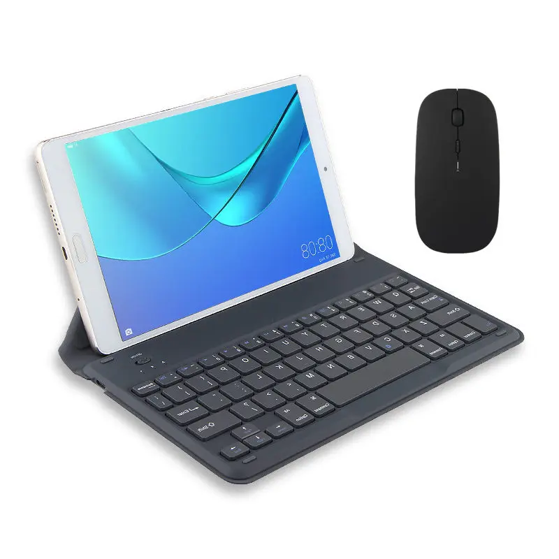 MoKo Funda Compatible conHuawei MediaPad M6 10.8 2019 Teclado Inalánbrico Wireless Bluetooth Keyboard Cover Case QWERTY Compatible con Huawei MediaPad M6 10.8 2019 Índigo 