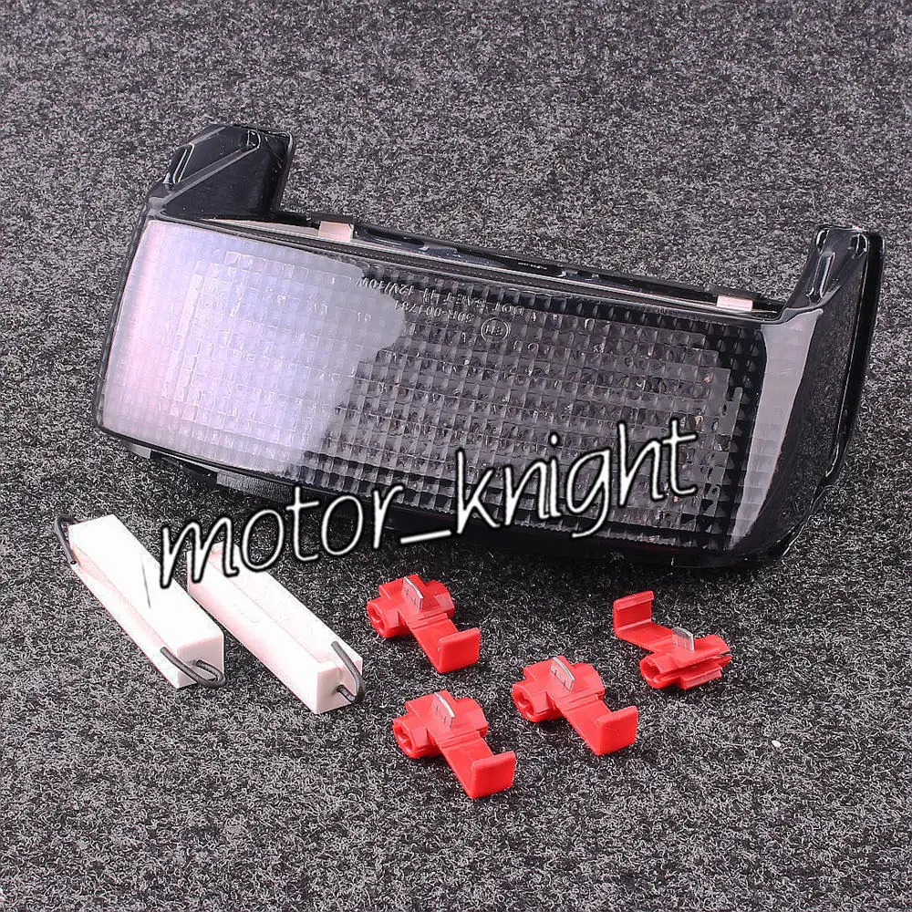 Tail light LED smoke with integrated turn signal Honda All Cbr 600 F F2 91 92 93 