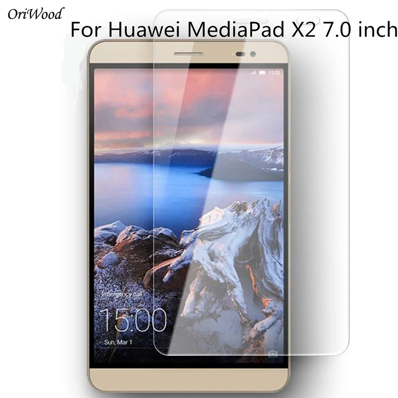 Оригинальное закаленное стекло 9H взрывозащищенное для Huawei Mediapad X2 7 &quot прозрачная