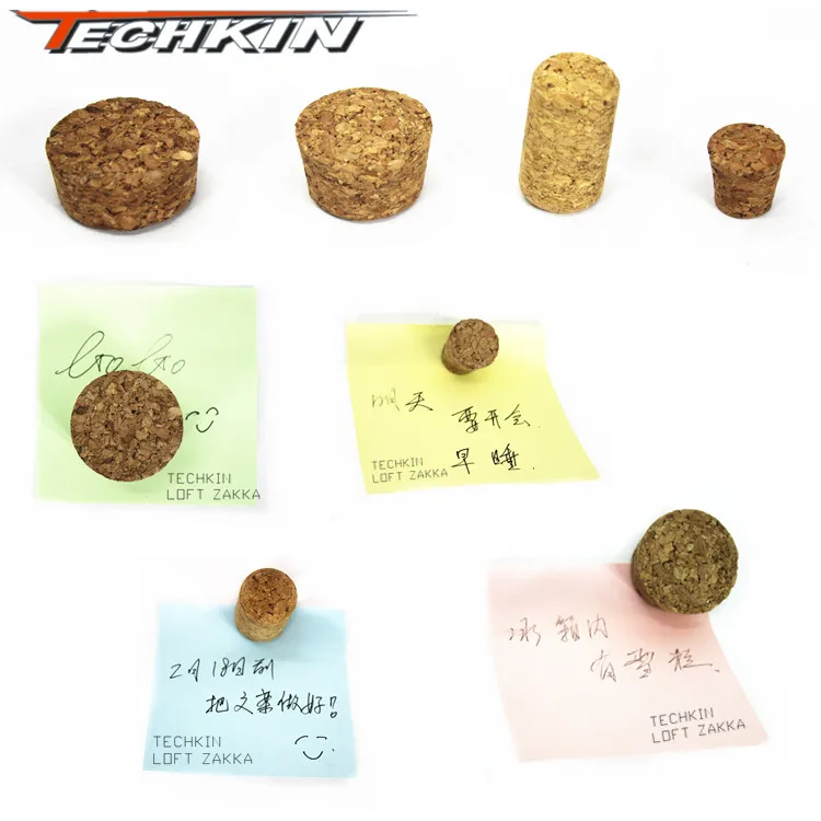 

60211 LOFT original refrigerator magnet Zakka retro stereo cork message board decorative magnet magnet