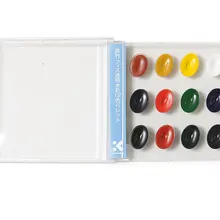 kuretake прозрачный твердый акварель пигмент 12 цвет легко носить с собой cd box костюм