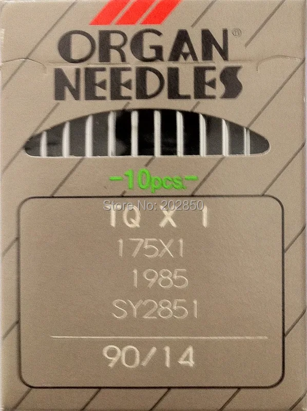 Organ Brand Needles Tqx1,90/14,20pcs Needles/lot,for Industrial Button