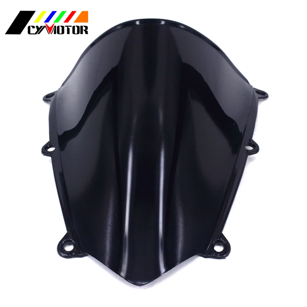 Лобовое стекло мотоциклетное черное для HONDA CBR600RR CBR 600RR F5 2007 2008 2009 2010 2011 2012 07 08 09 10 11