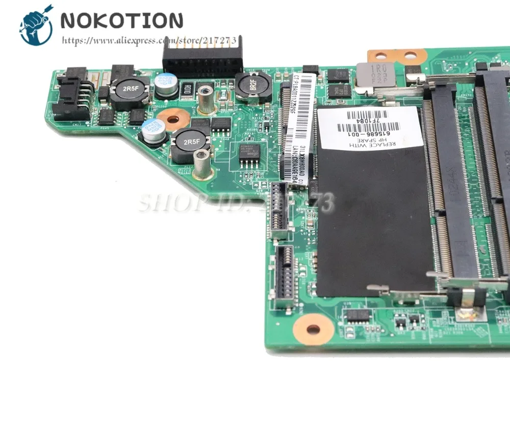 NOKOTION 615686-001 630833-001 аккумулятор большой емкости для hp павильон DV7-4000 Материнская плата ноутбука DA0LX8MB6E1 разъем s1 HD5470 графика ЦП