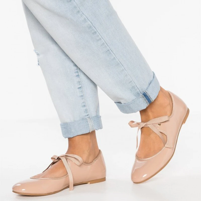 pink_patent_leather_flats_mary_jane_shoes_lace_up_school_shoes_5_