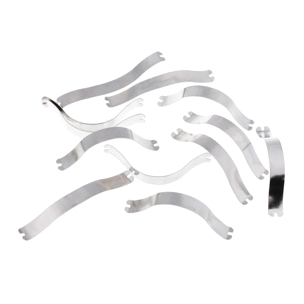 100Pcs Wholesale Spring Clips Metal Aluminum Picture Frame Hardware for Frame Molding 85x9mm