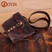 JOYIR Brand Messenger Bag For Men Women Shoulder Bag Genuine Leather Vintage Satchel Man Travel Leisure Shoulder Bags Handbags JOYIR Brand Messenger Bag For Men Women Shoulder Bag Genuine Leather Vintage Satchel Man Travel Leisure Shoulder Bags Handbags