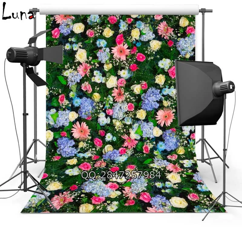 Aliexpress.com : Buy MEHOFOTO Floral Vinyl Photography Background ...