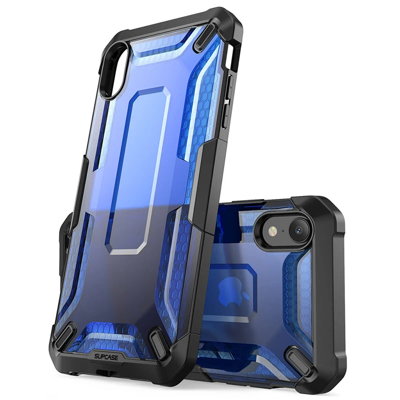 

For iphone XR Case SUPCASE UB Series Premium Hybrid Protective TPU Bumper + PC Clear Back Phone Cover For iphone Xr Case 6.1"